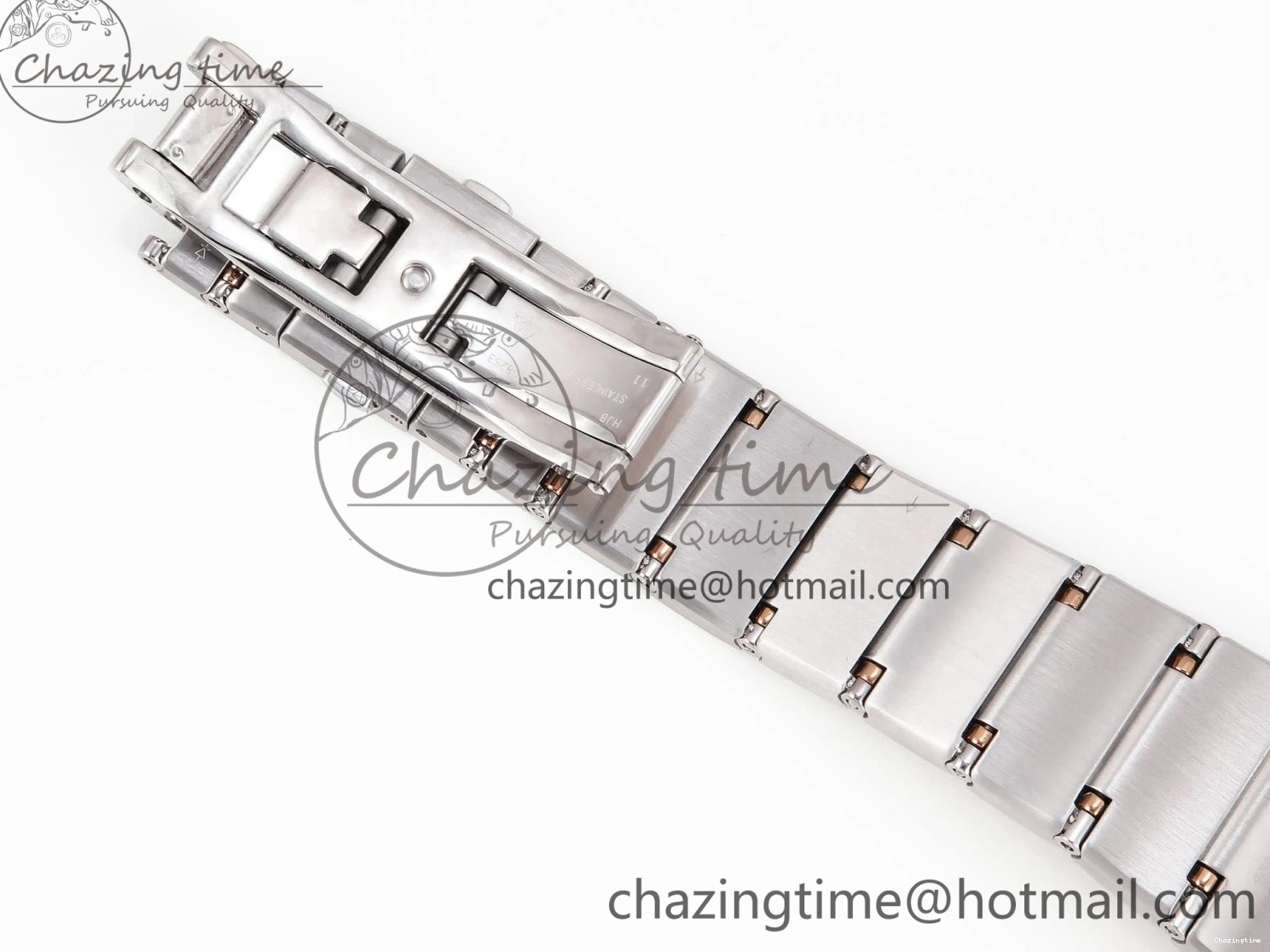 0511 Constellation 39mm SS RG ASWF 1:1 Best Edition White Diamonds Dial on SS RG Bracelet A Minimalist 7772